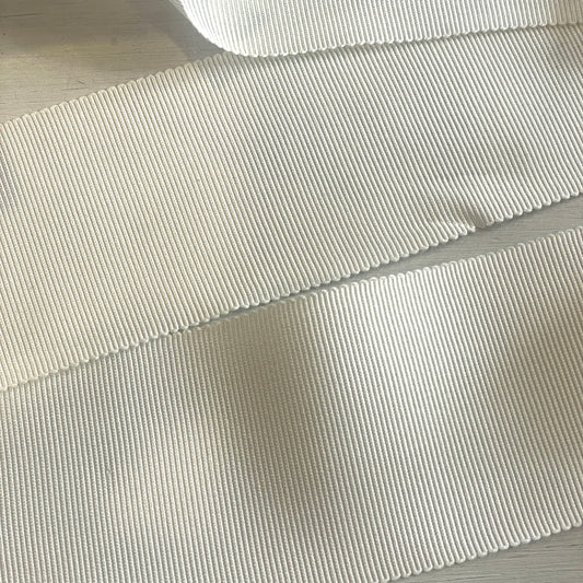 Ivory 50mm grossgrain ribbon