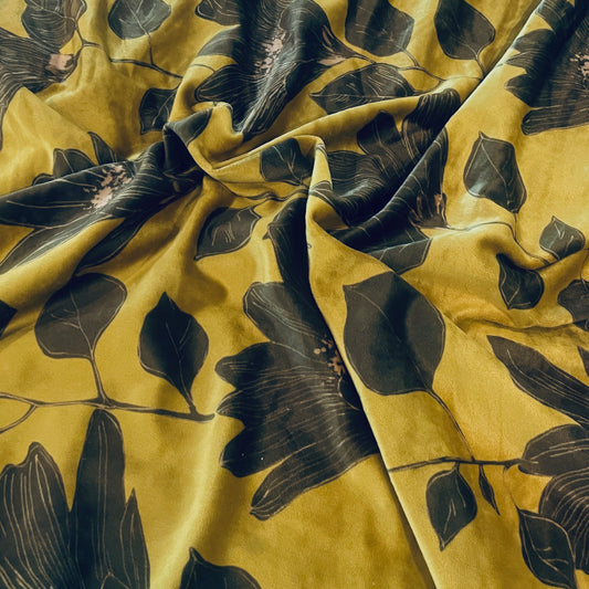 1.9m Chartreuse stems stretch velvet
