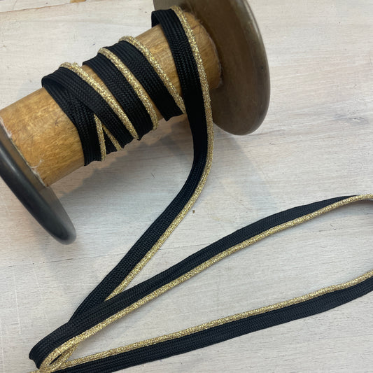 Gold metallic Piping