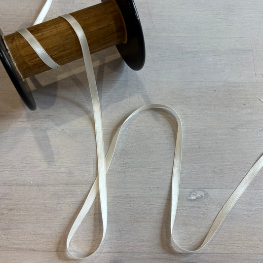 Ivory Silk 6mm Ribbon