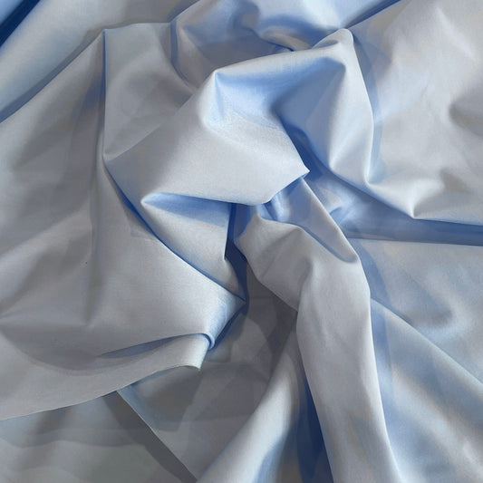Sky blue lightweight matte spandex