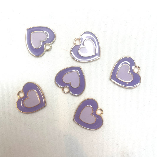 purple heart charm