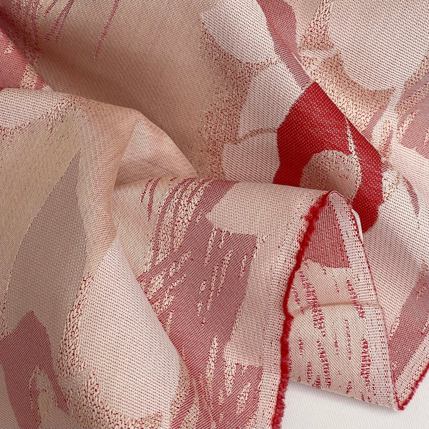 Coral Reeds Jacquard Soft Brocade