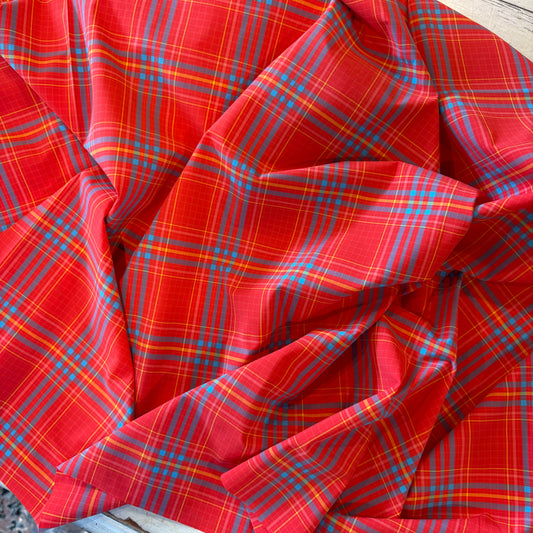 90cm Highland Check Spandex