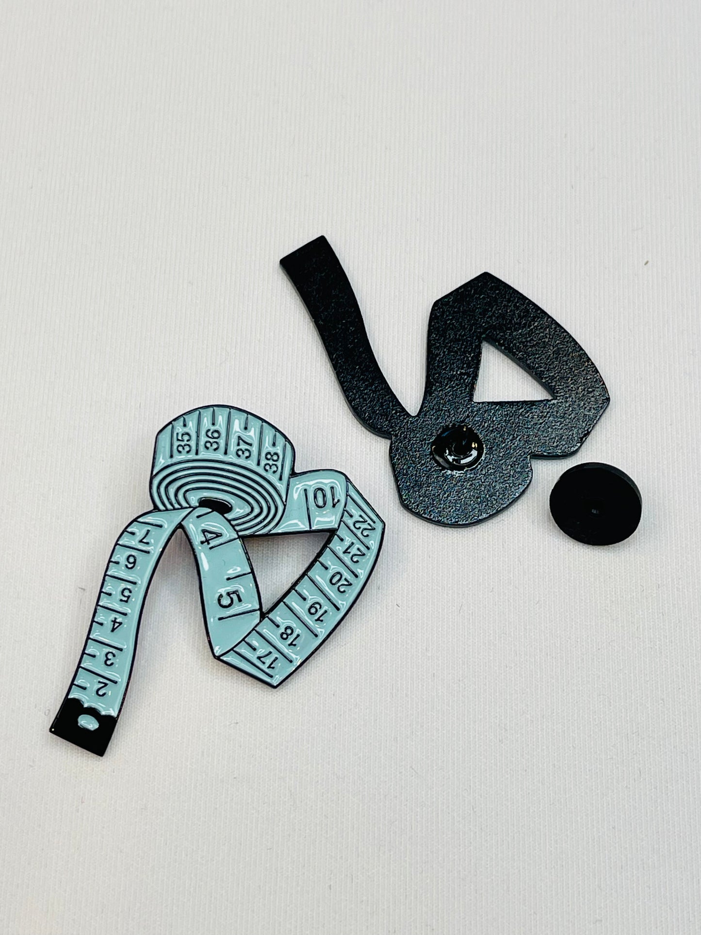 Blue Tape Measure Pin