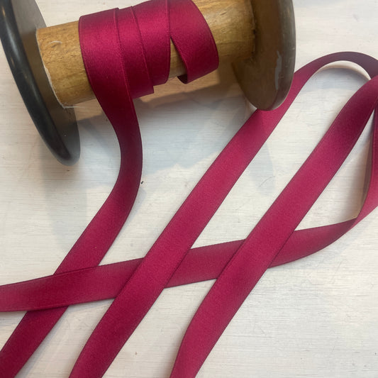 boysenberry double sided de lustred satin fashion quality ribbon