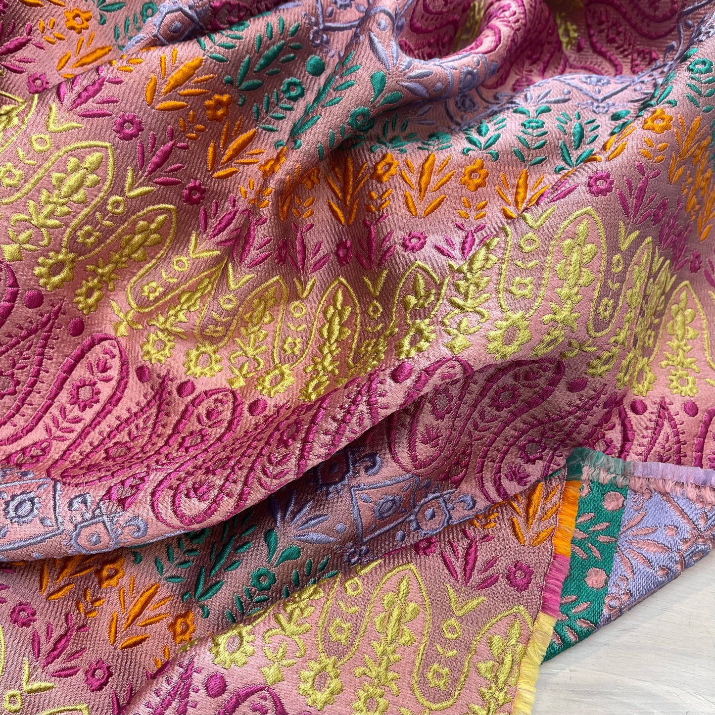 1.5 metres tutti fruity brocade