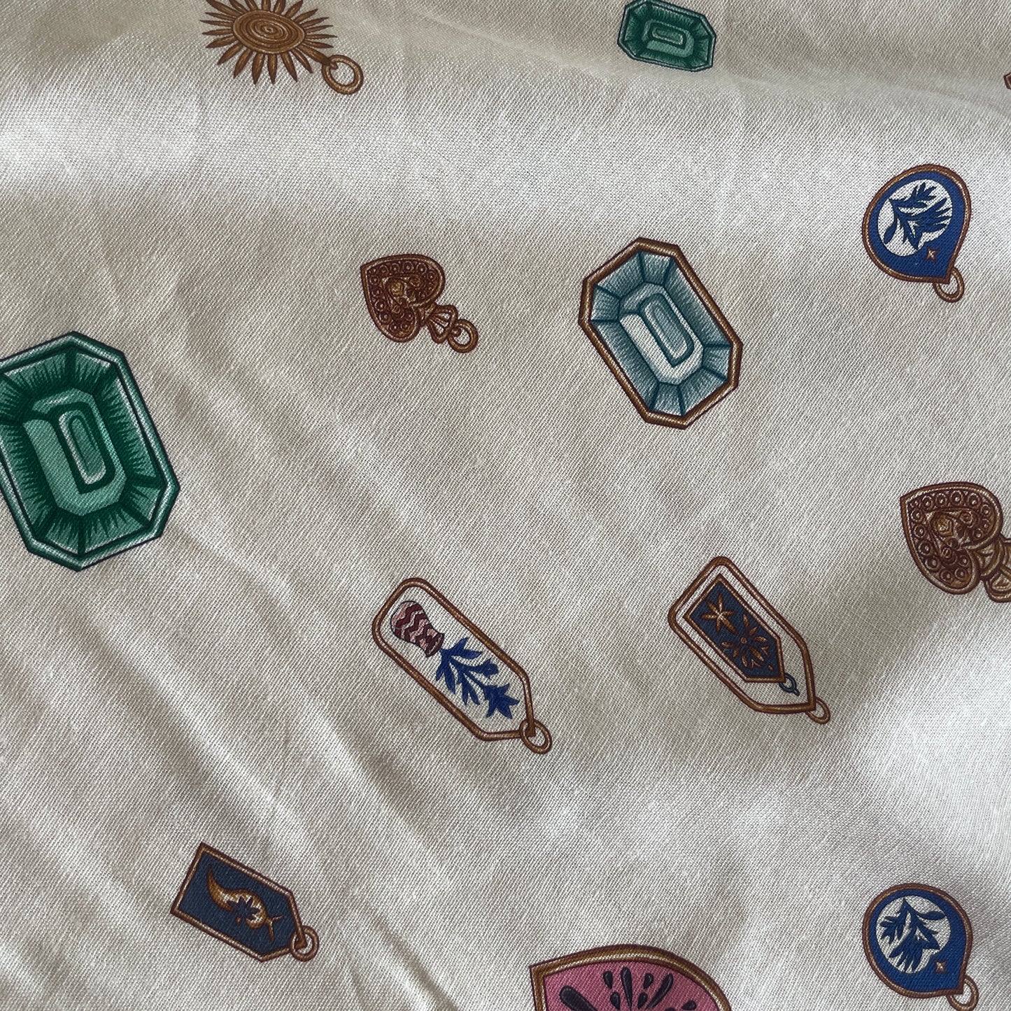 Jewel  linen viscose