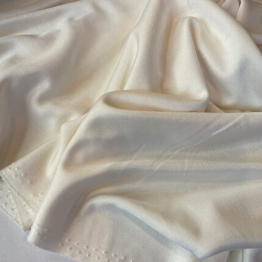 Imperial Ivory slinky viscose jersey