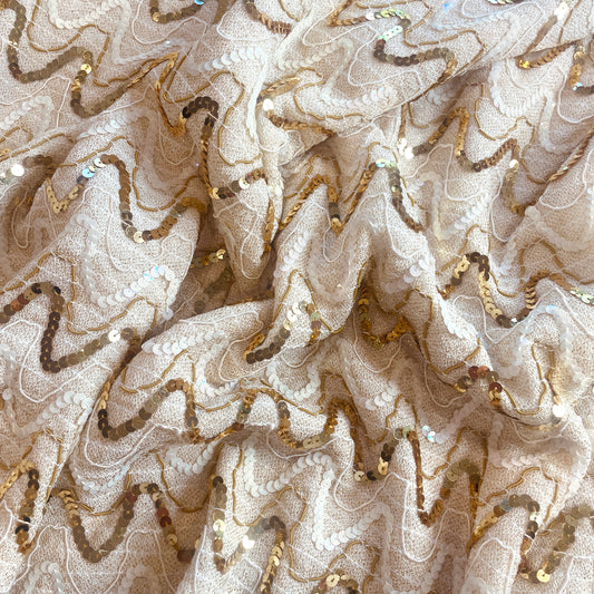 Studio 54 sequin lurex knit