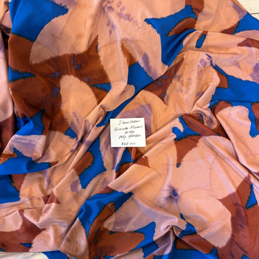 2.4m Terracotta Flowers Jersey