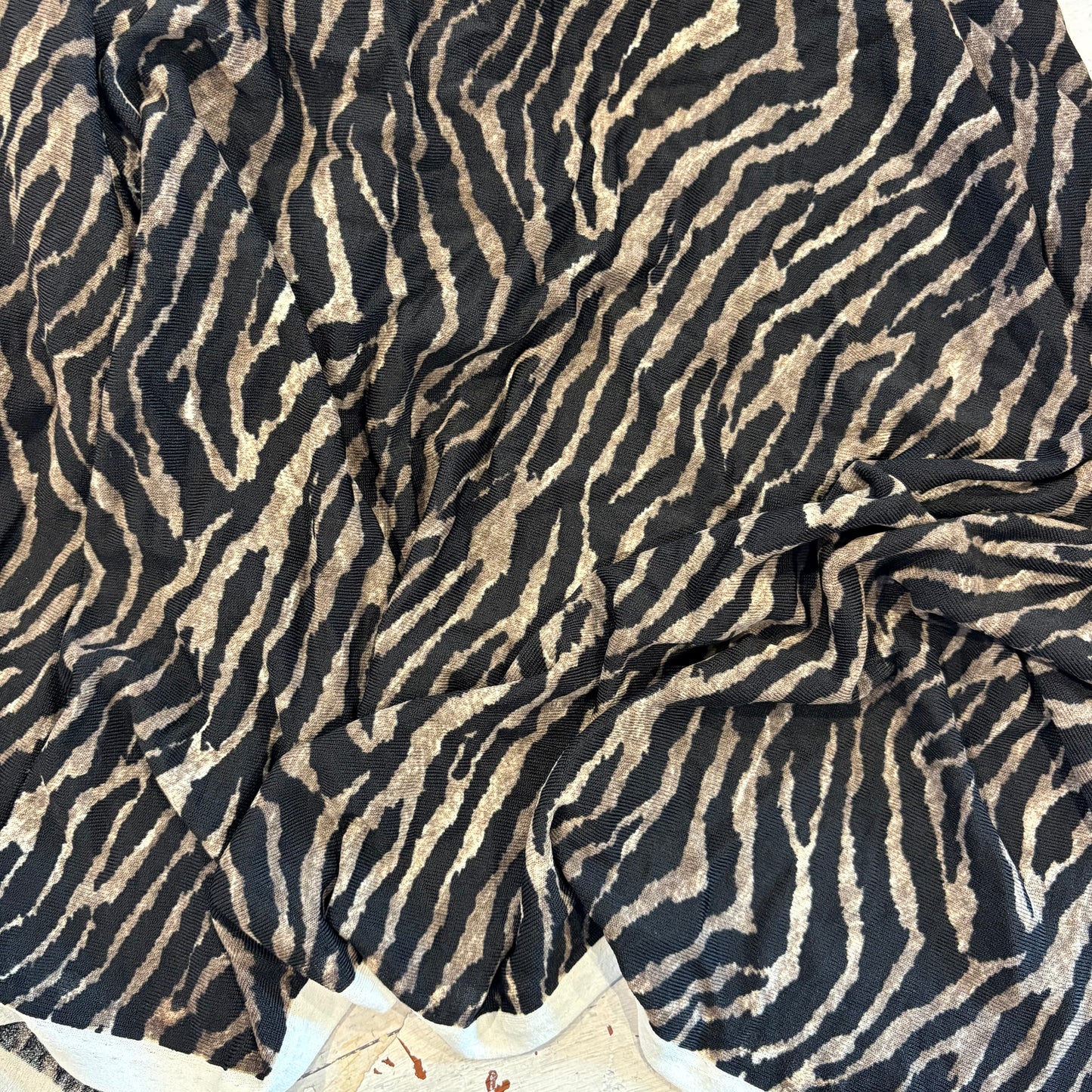 1m Mocha Tiger Lightweight Knit