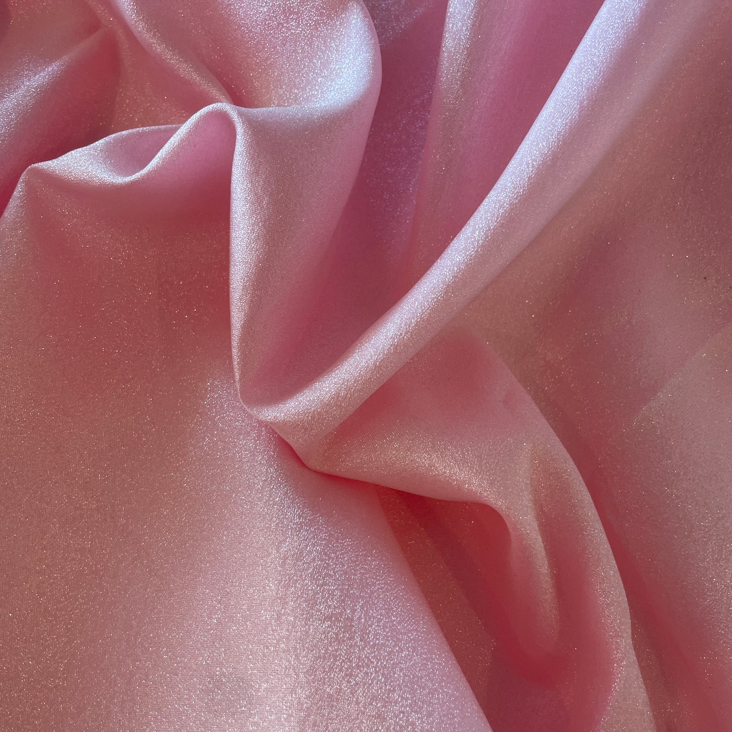 1m pale pink shimmer suiting