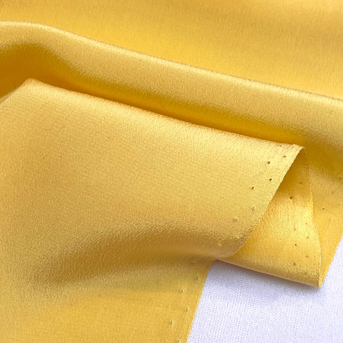 Buttercup Silk Crepe de Chine