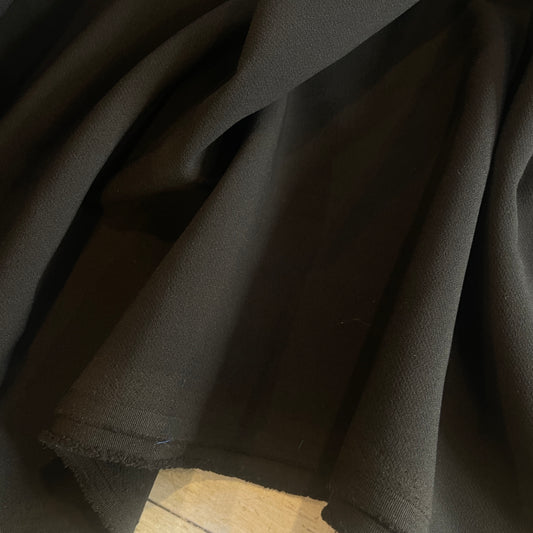 Arlo black stretch Twill Suiting