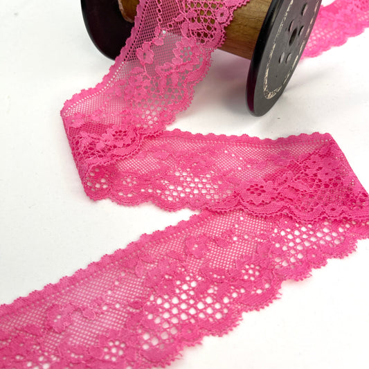 Sophie Flamingo 55mm Stretch Lace