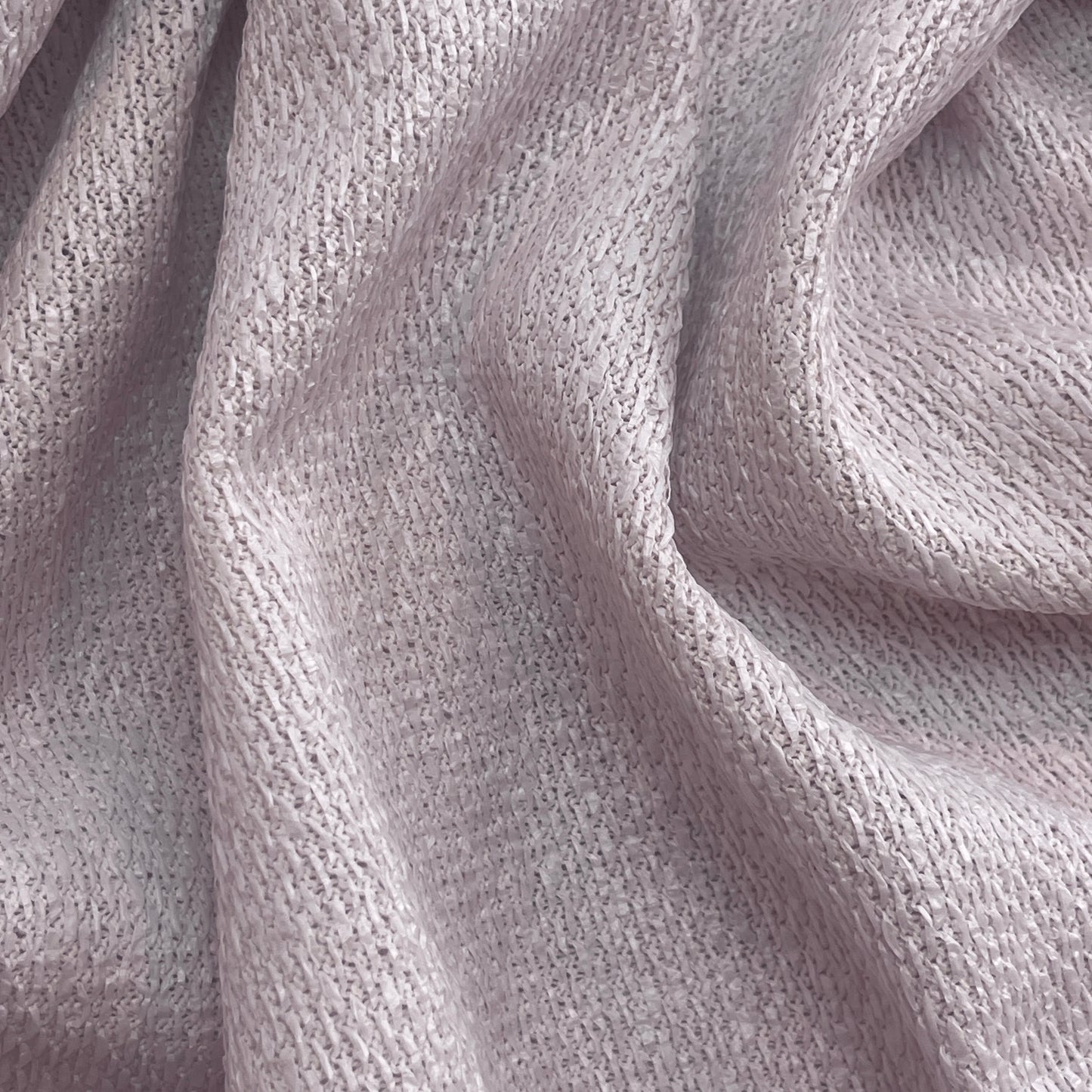 mauve mist Raffia Cotton Knit