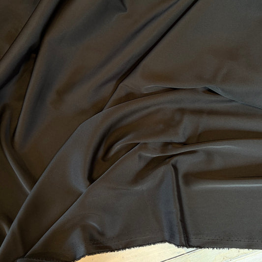 1.2m Raven Black Satin