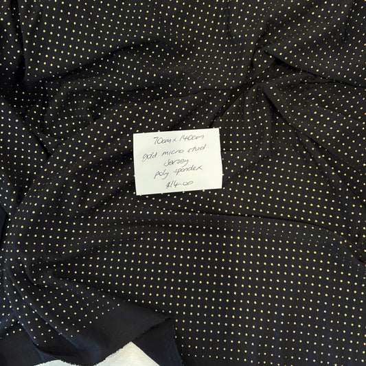 70cm Gold Micro Stud Jersey