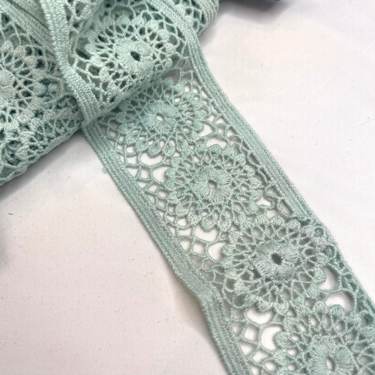 Woodstock Seafoam Crochet Lace