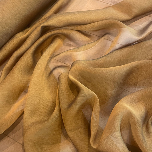Amber shot chiffon