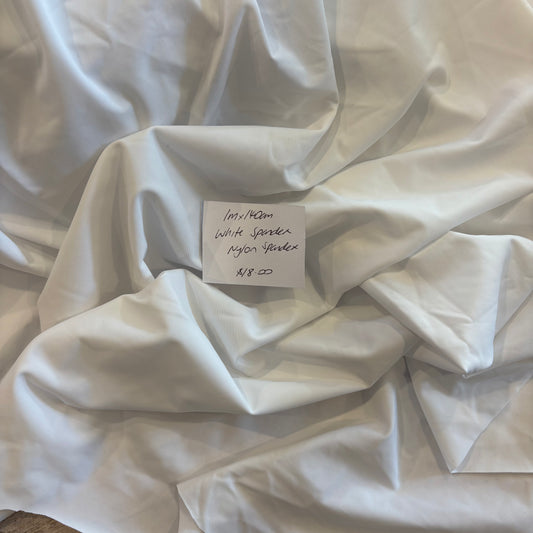 1m White Spandex
