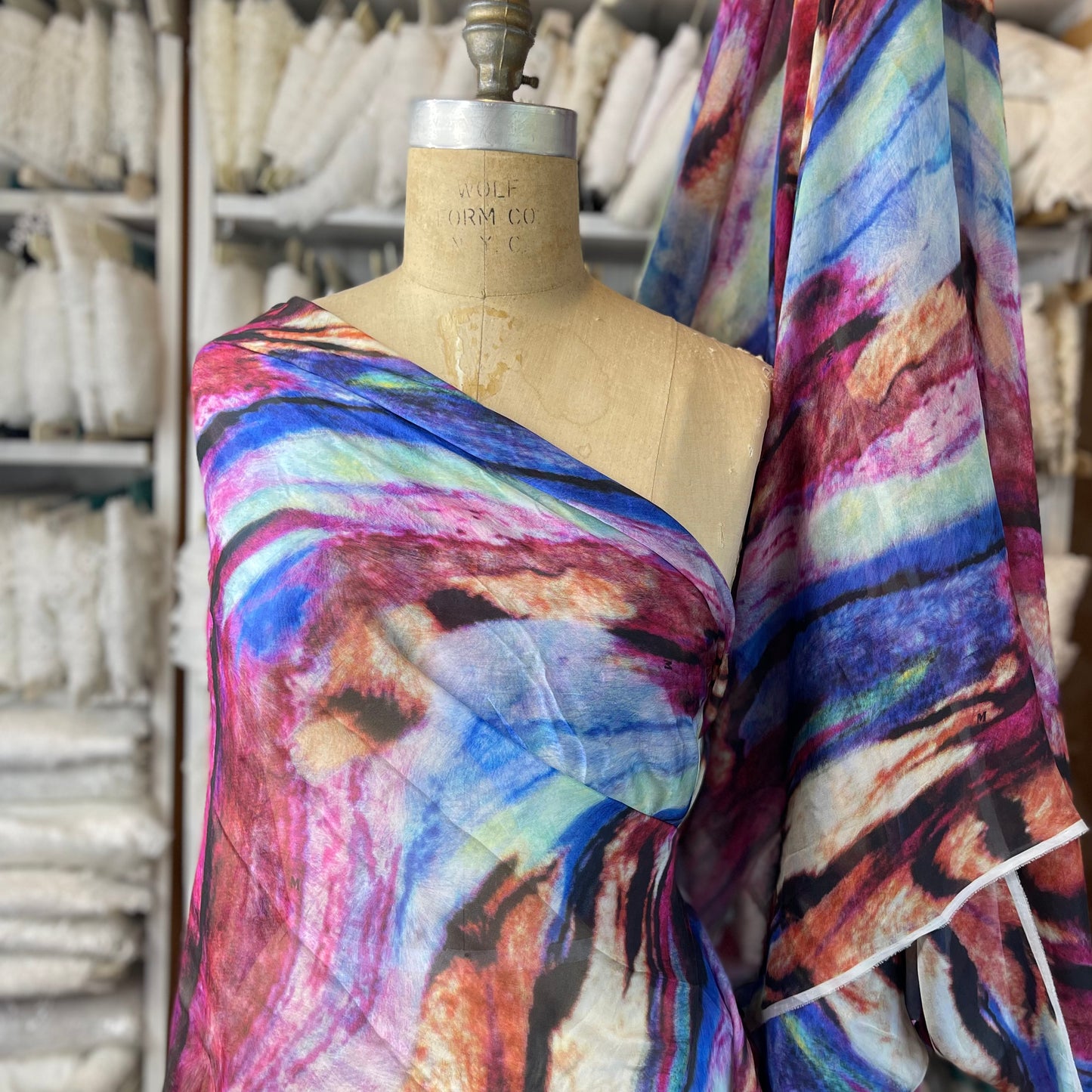 MISSONI Eclectic Tiger Silk Chiffon