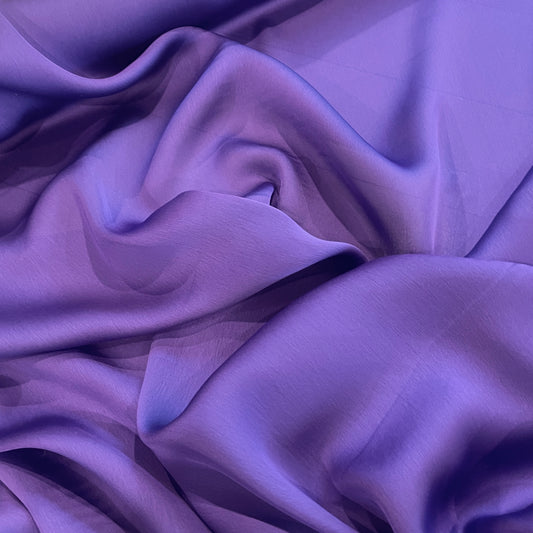 Purple lightweight satin