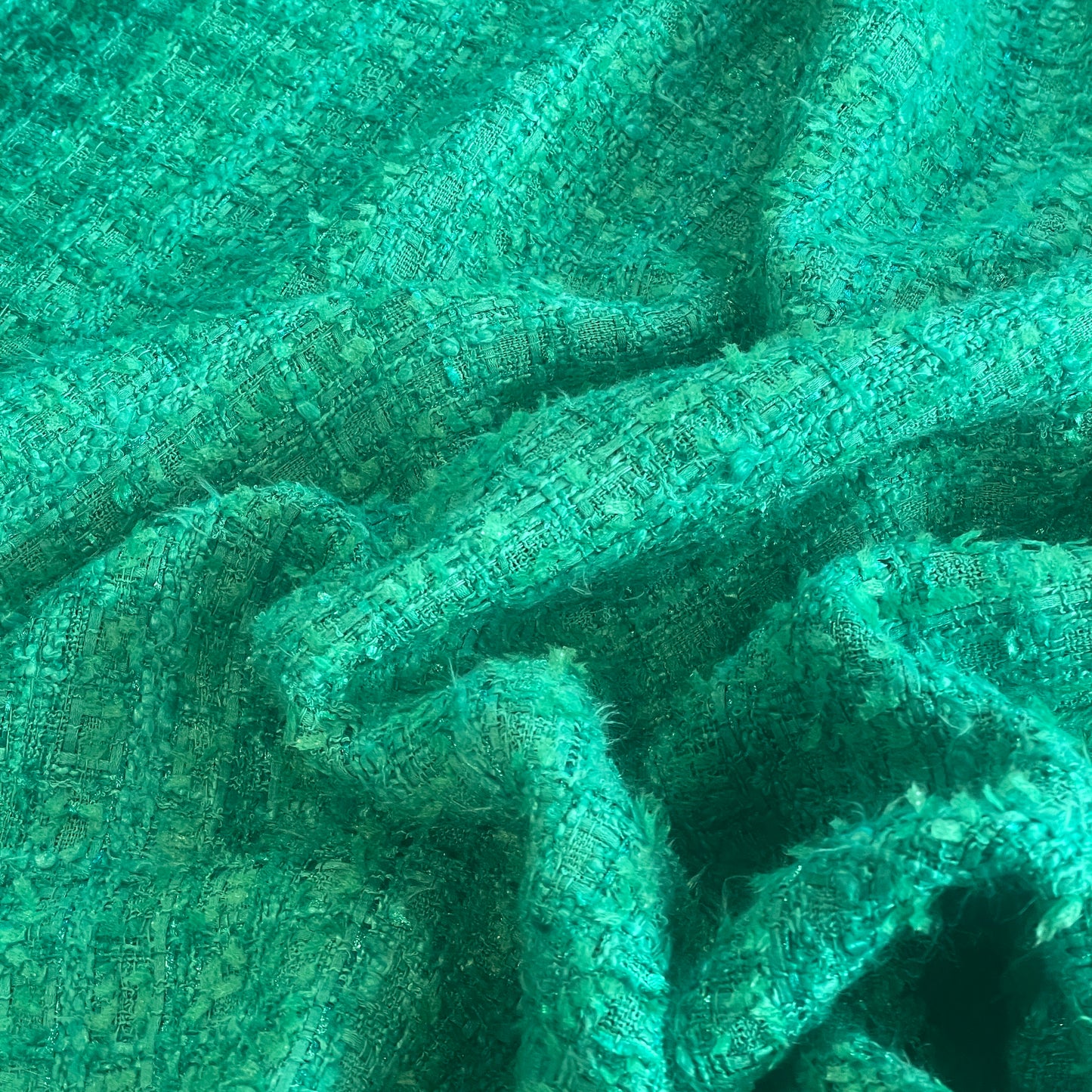 Coco Emerald  Tweed Coating