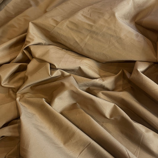 Cappuccino stretch Cotton Shirting