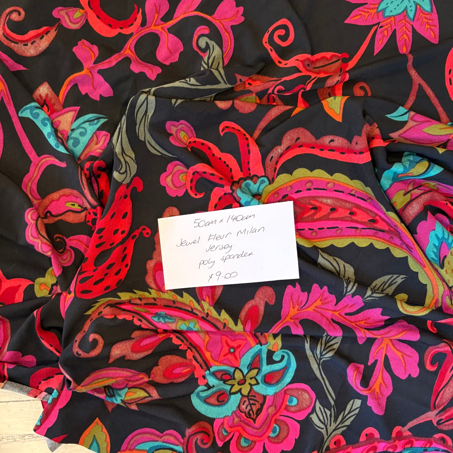 50cm Jewel Fleur Milan Jersey