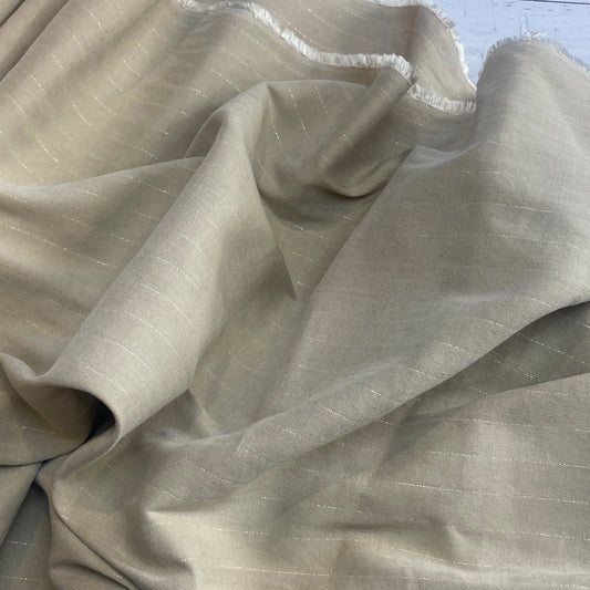 Biscotti pinstripe linen viscose suiting