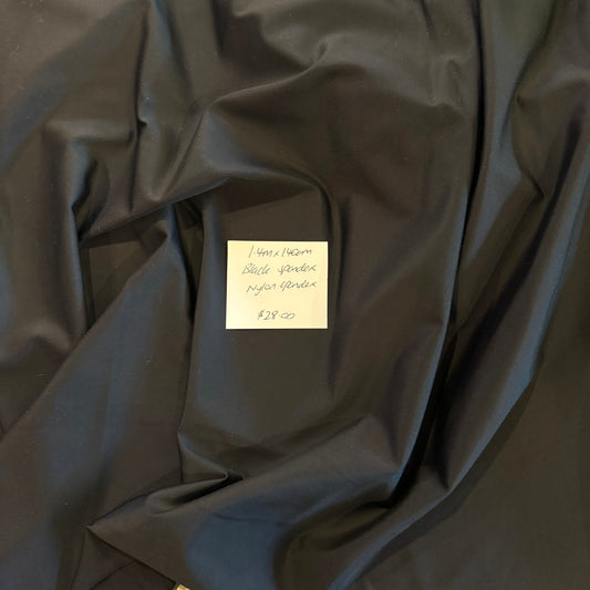 1.4m Black Spandex