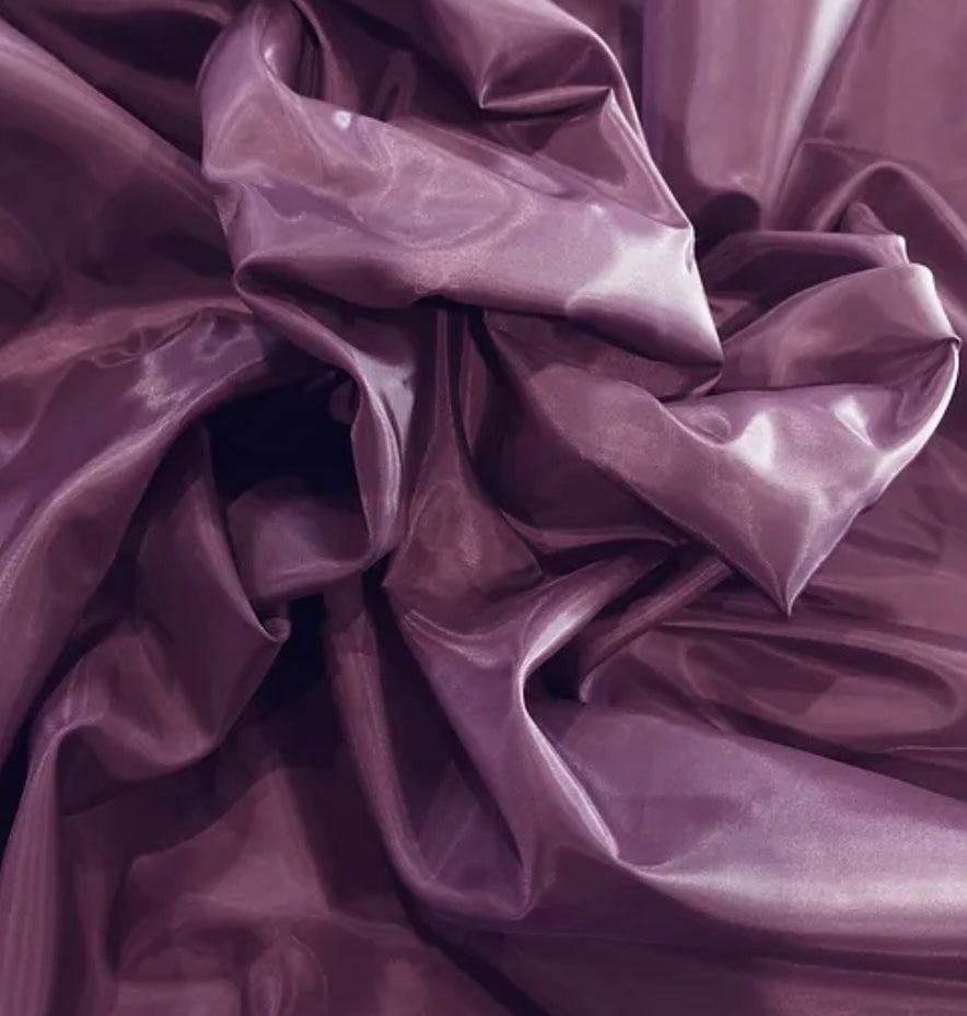 Amethyst polyester dress lining