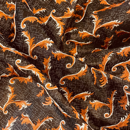 2.2m fleur metallic brocade