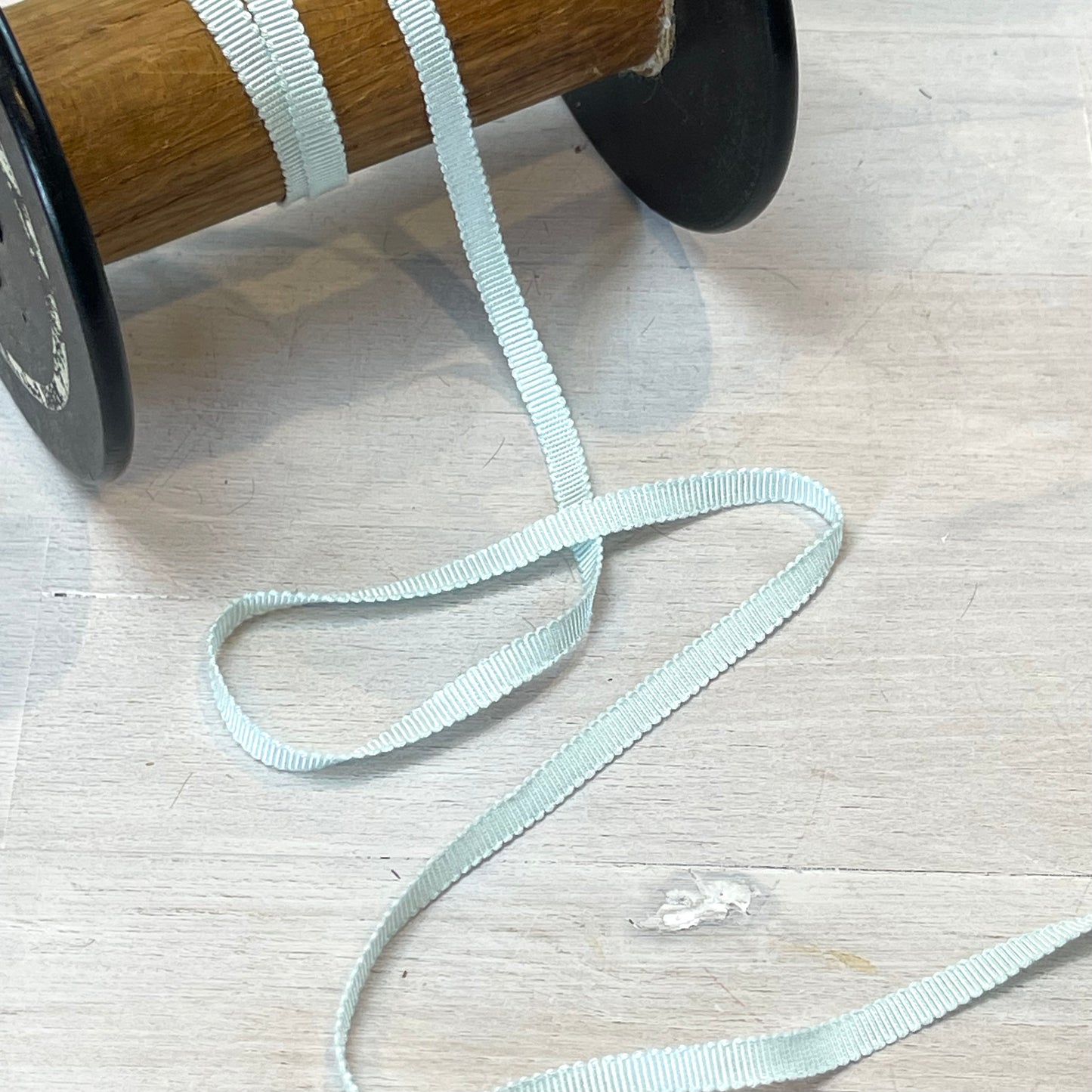 Frost Blue 5mm Gross Grain Ribbon