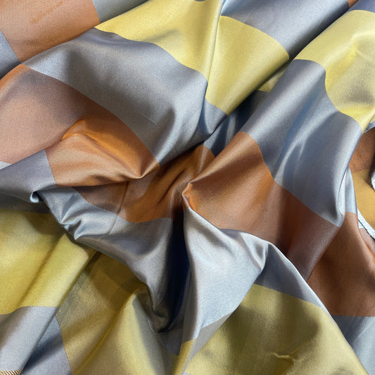 Museum stripe taffeta