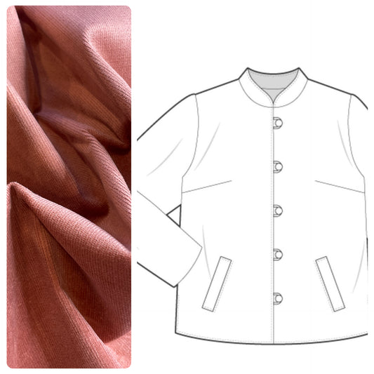 Sienna corduroy Pixie jacket kit