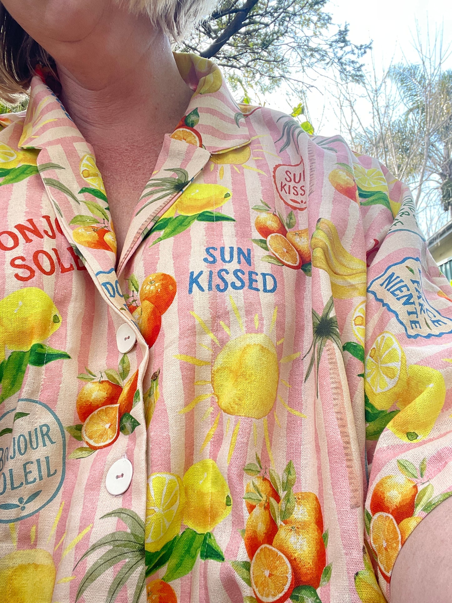 Soleil linen viscose