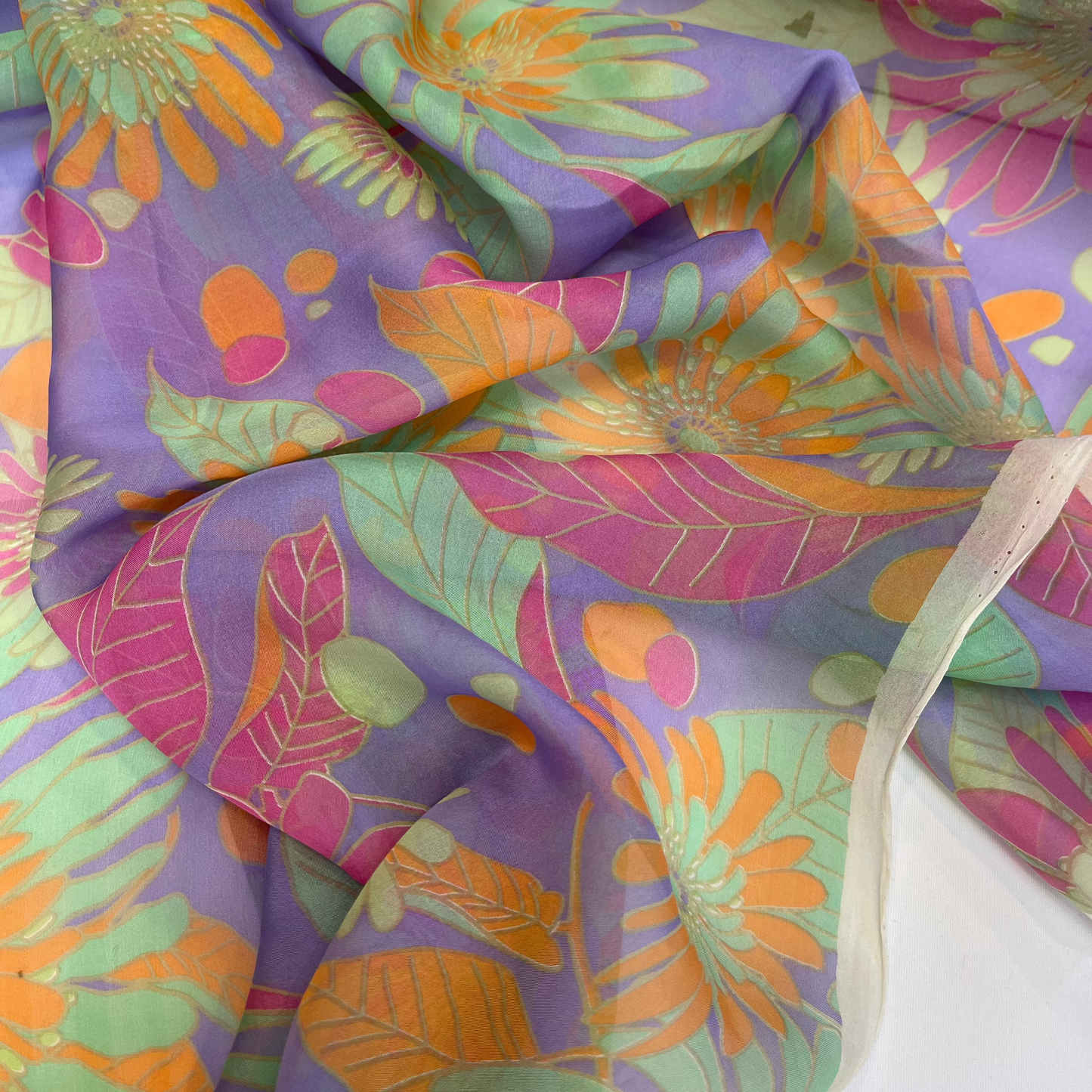 Superbloom Silk Chiffon