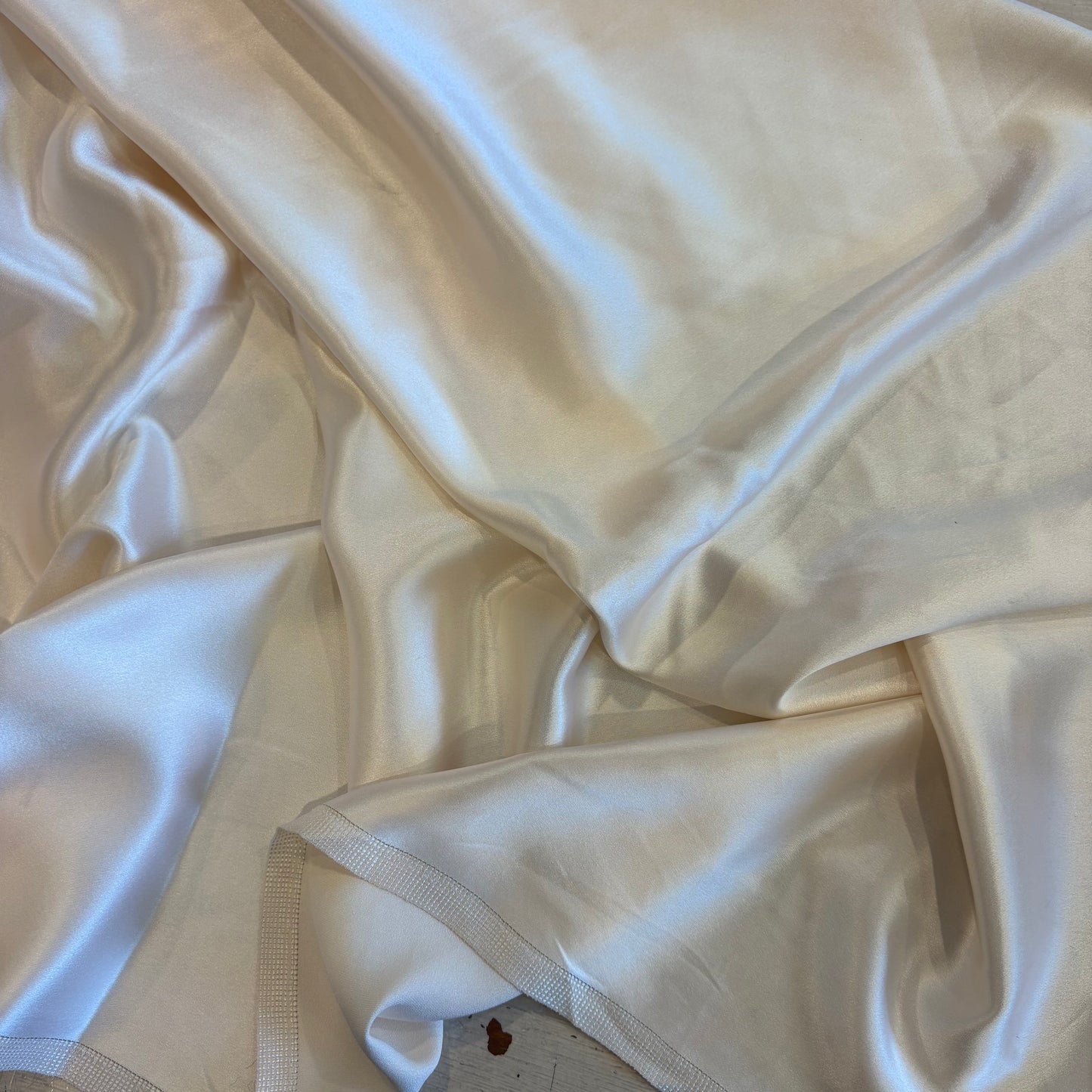 2.5m Palest Blush Silk Satin