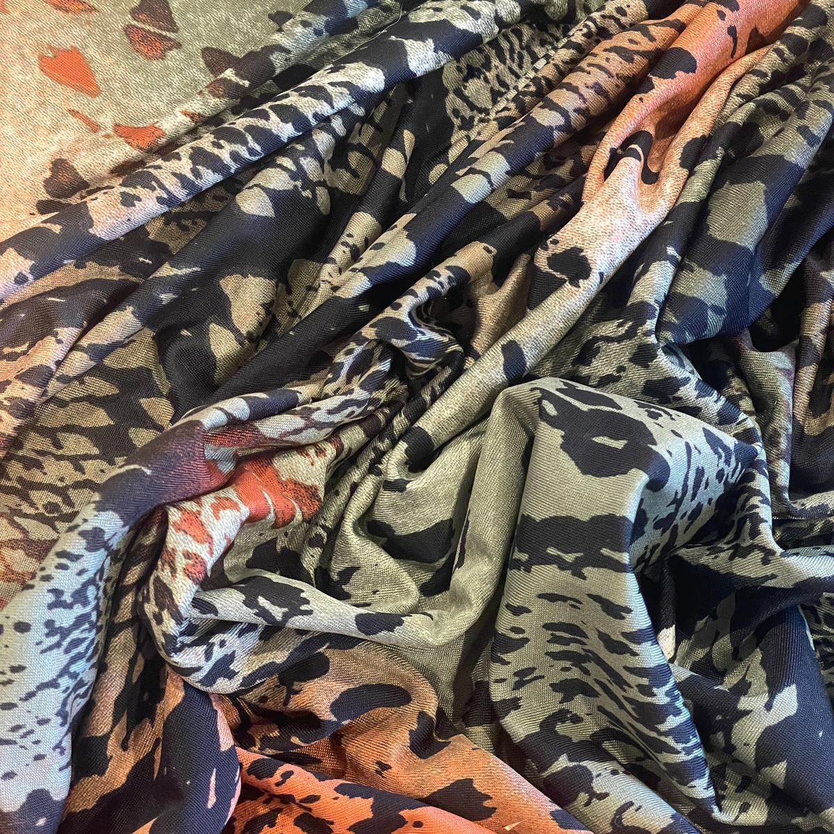 Terracotta serpent  jersey knit