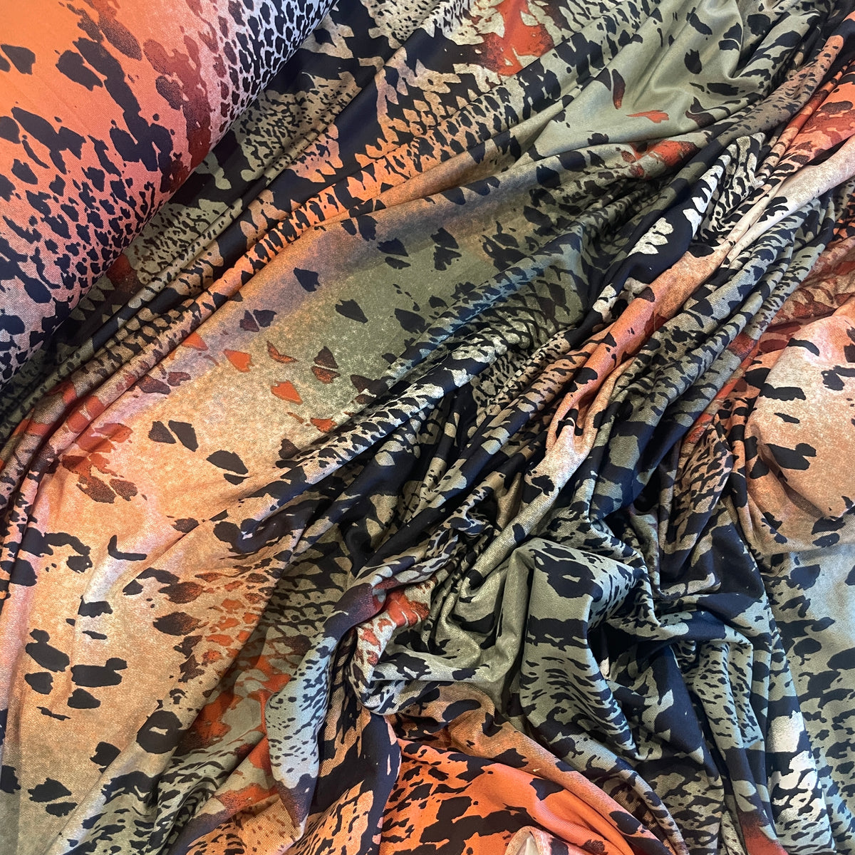 Terracotta serpent  jersey knit