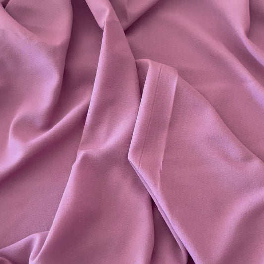 4.5m Amethyst Crepe de chine Polyester
