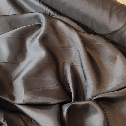 Black acetate dress lining