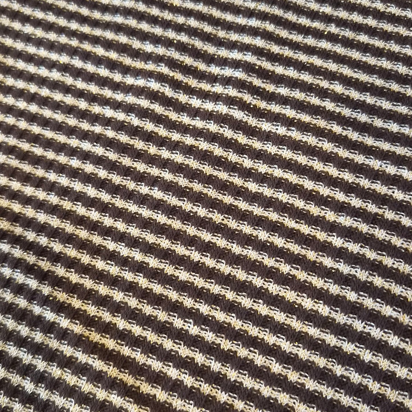 Bronnie lurex stripe knit
