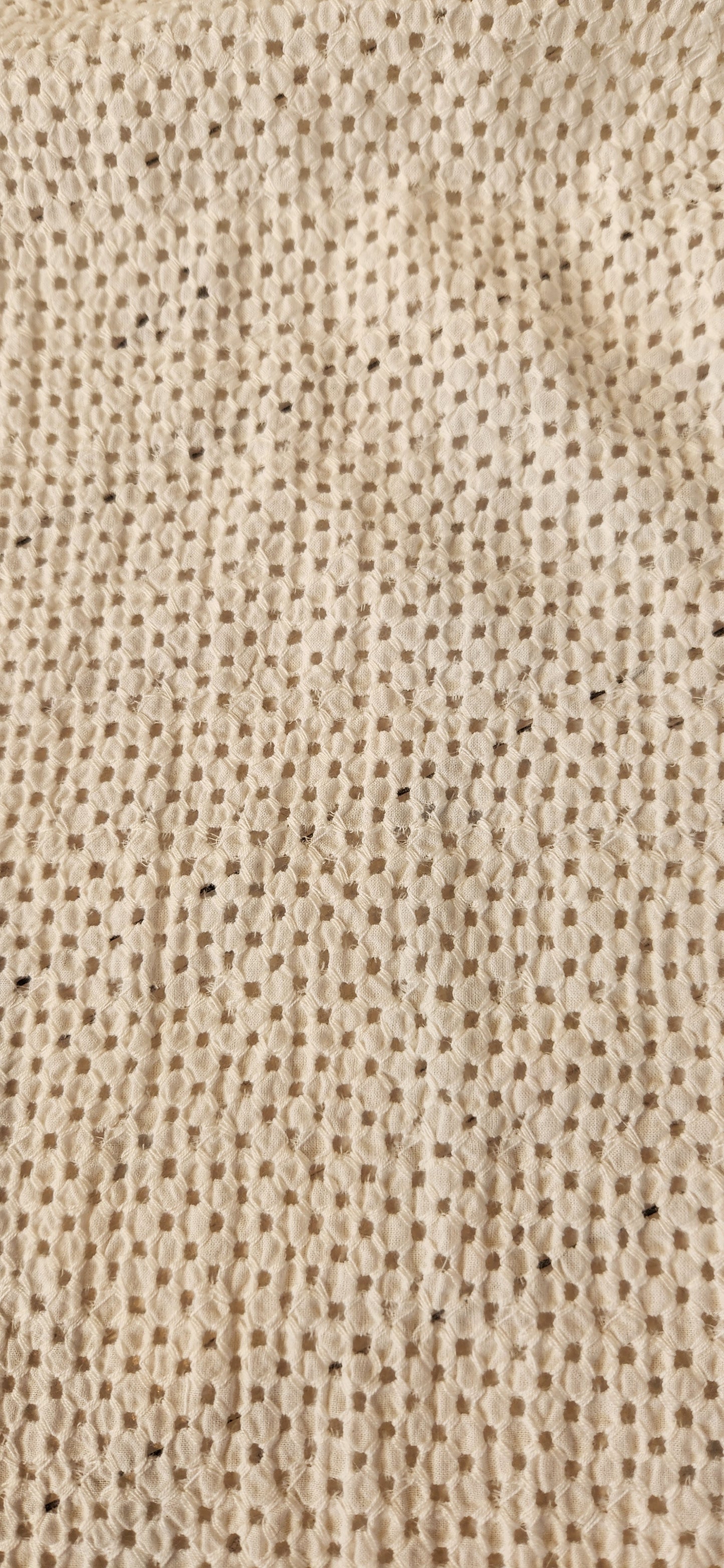 Shelly cut work cotton