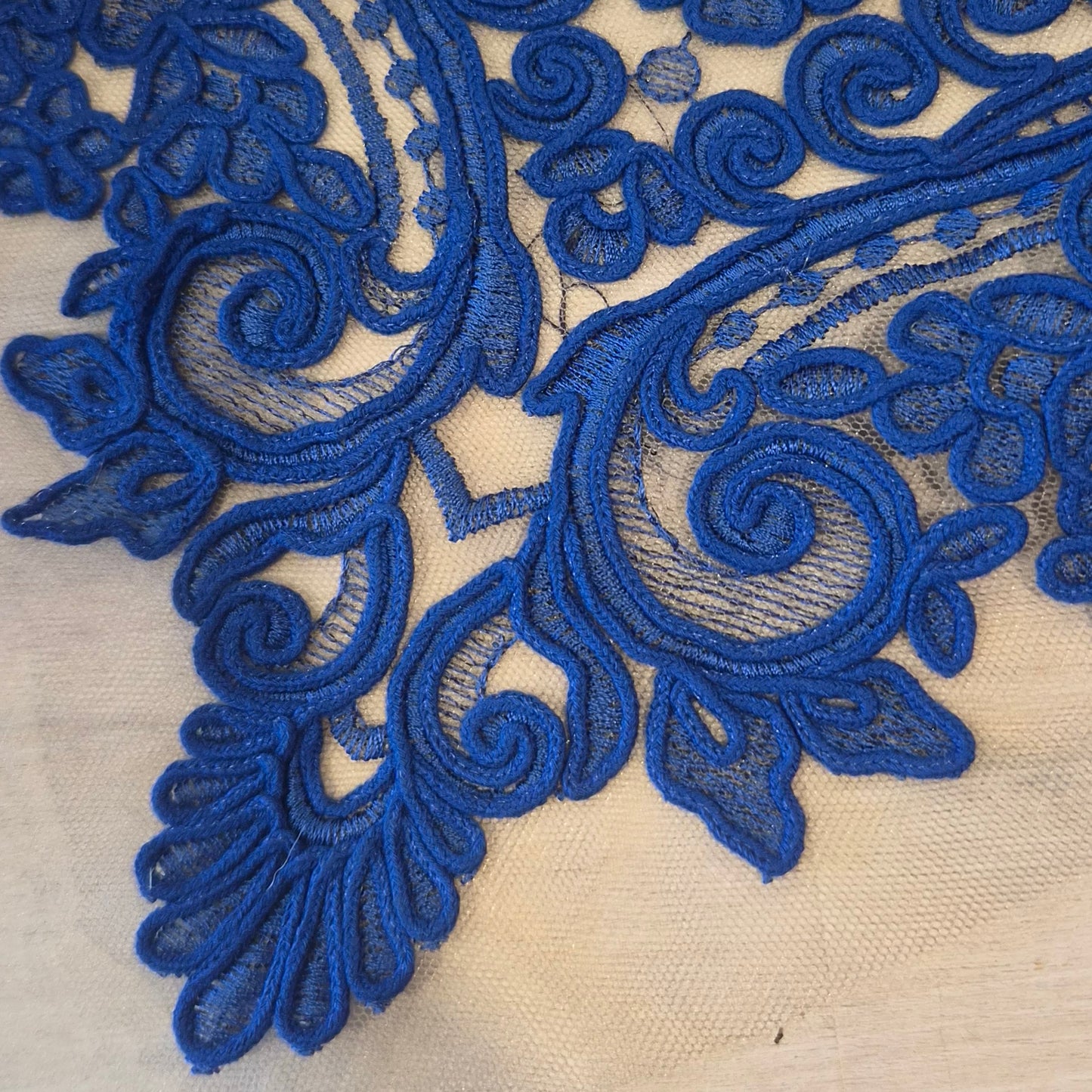 Blue wren corded mesh