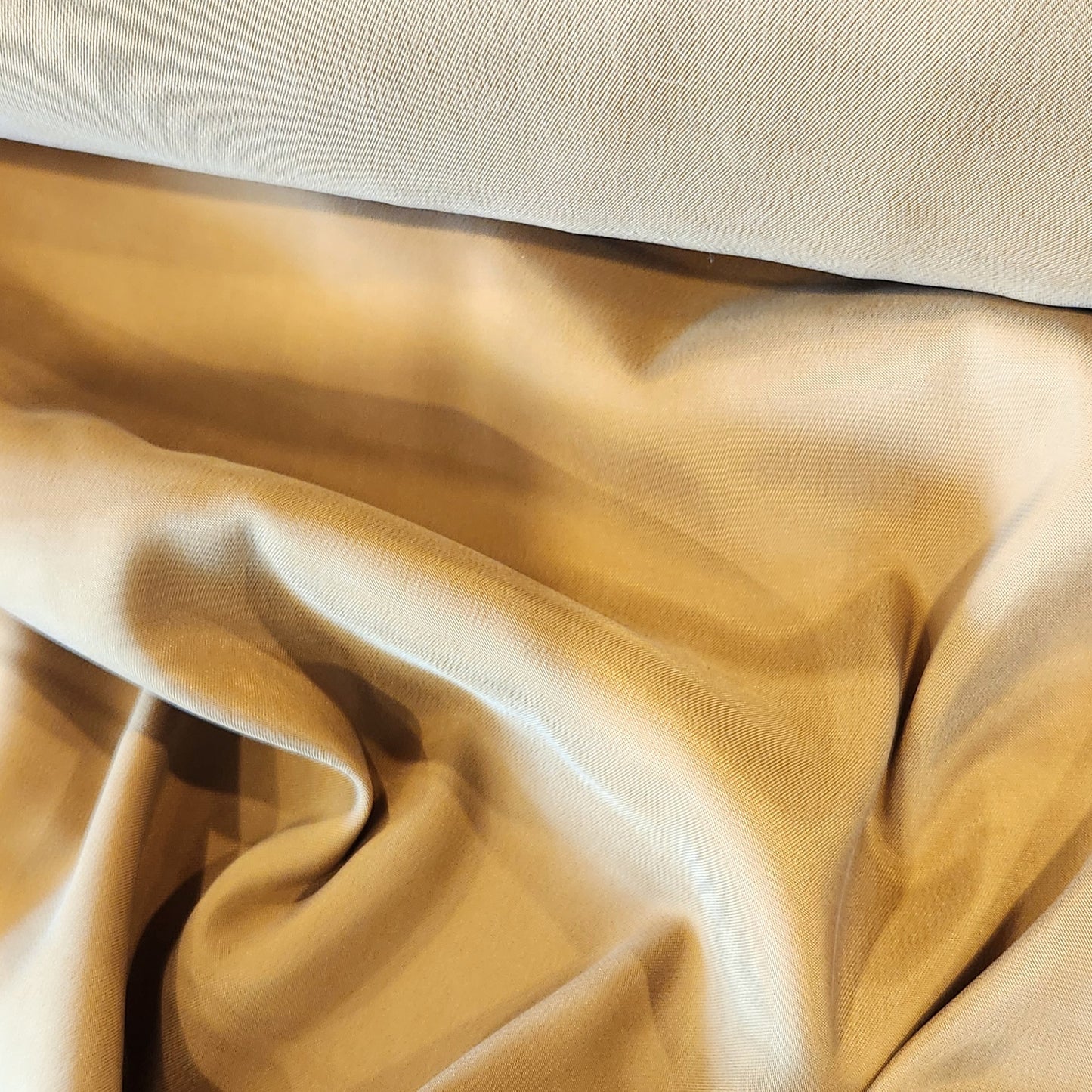 Olive sandwashed viscose