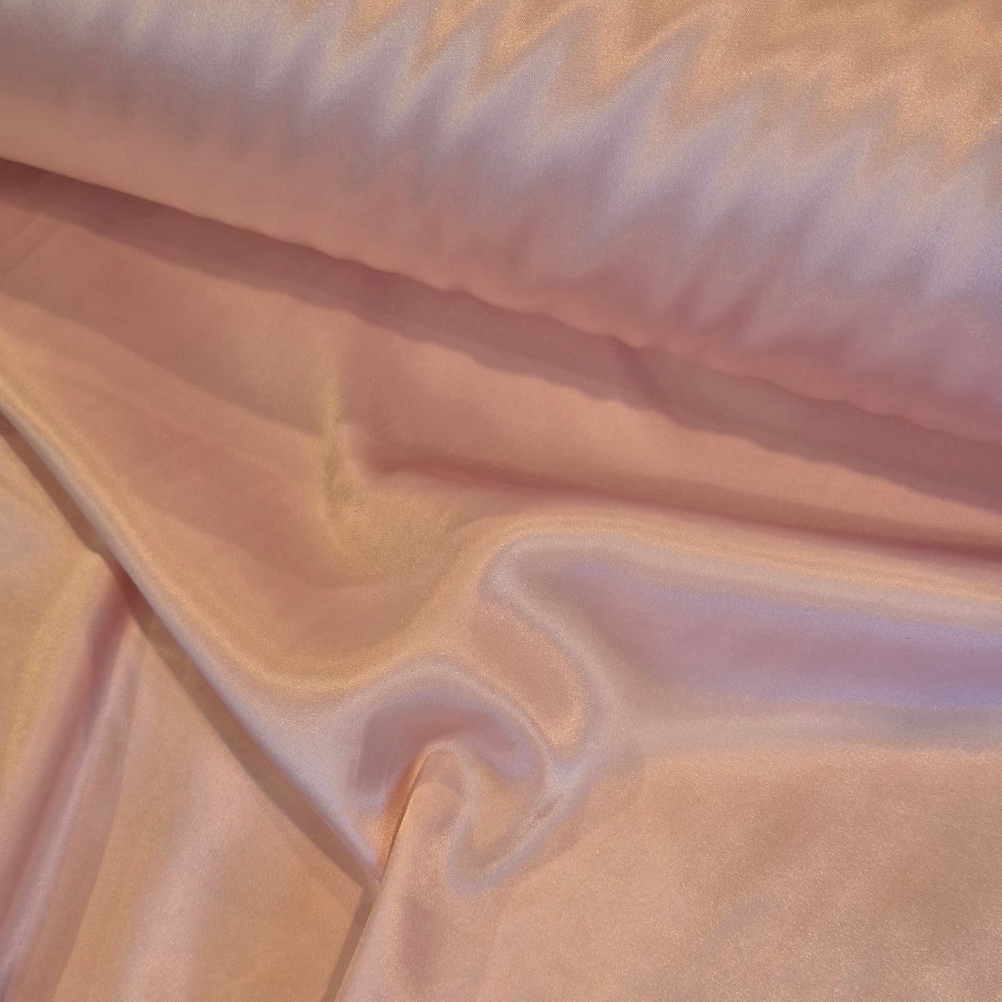 Ice pink satin